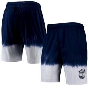 Mitchell & Ness Mens Georgetown Hoyas Ombre Shorts Medium NCAA Blue Gray NWT